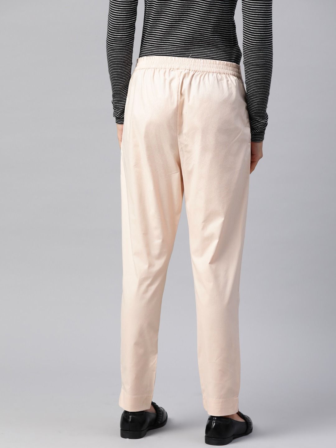 Buy MANIX Women's Cotton Stretchable Pants With Both Side Pockets (Off  White) - Size: X-Large Online at Best Prices in India - JioMart.