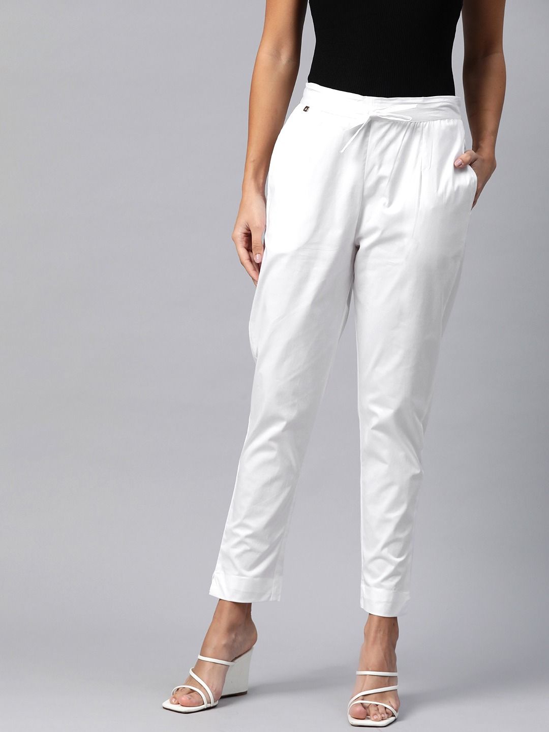 Buy Straight Pants For Women Online In India At Best Price Offers | Tata  CLiQ