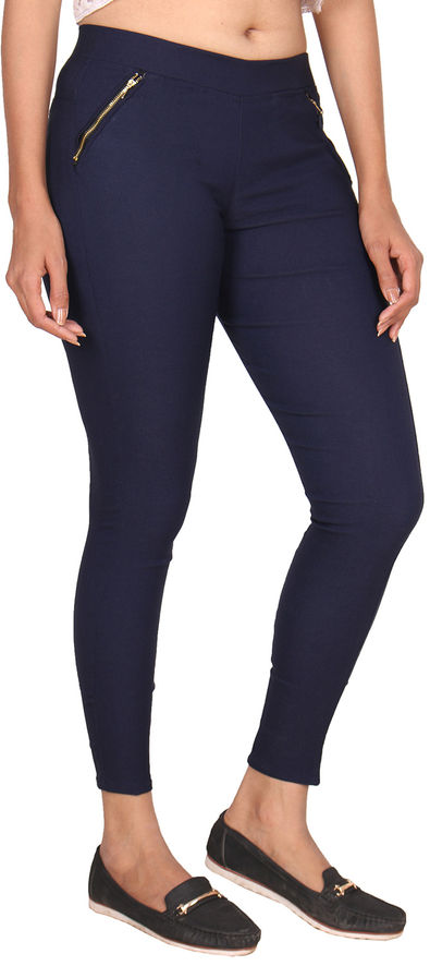 Cotton, Lycra fabric Jeggings : 1569895