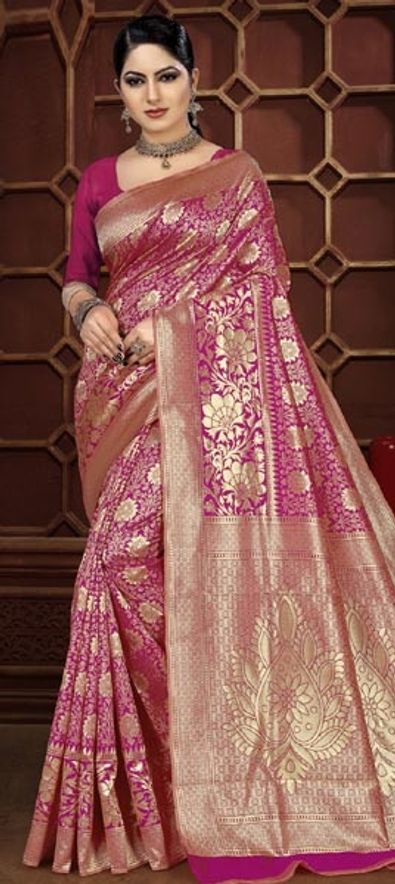 work sarees for reception