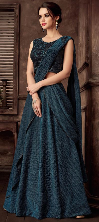 designer reception lehenga