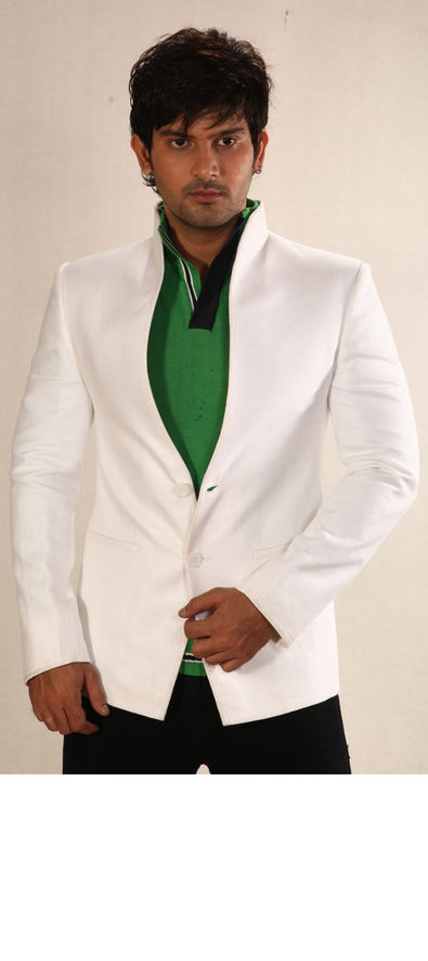 off white colour blazer