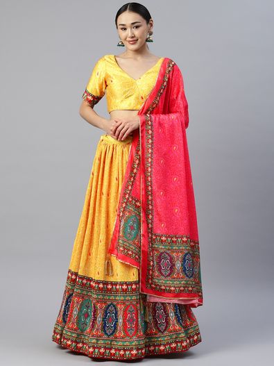 Orange Banarasi Silk Bridal Lehenga Choli, Orange Banarasi Silk Bridal  Lehengas and Orange Banarasi Silk Bridal Ghagra Chaniya Cholis Online  Shopping