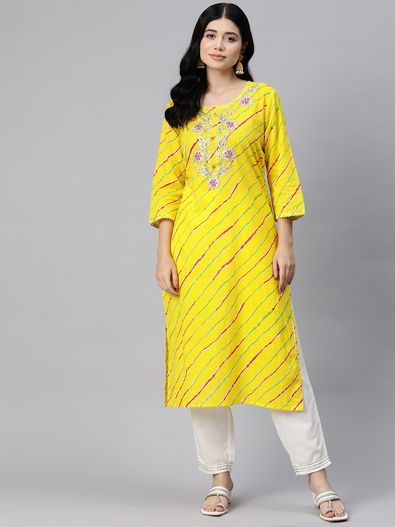 Silk cotton 2024 kurtis online