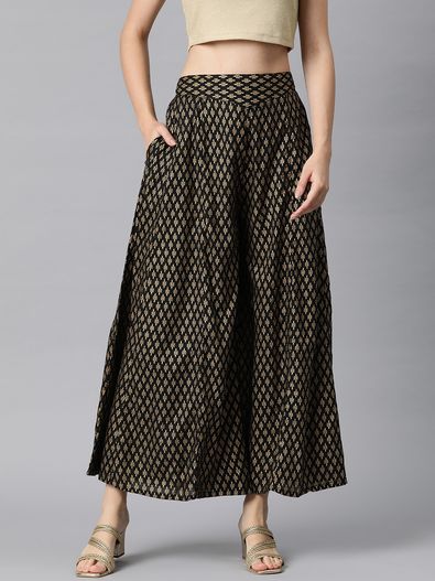 Buy Readiprint Fashions Women Lycra Fabric Beige Colour Pant online