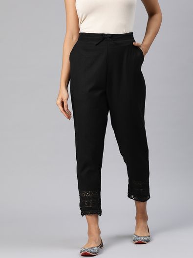 Buy Multi Trousers & Pants for Girls by INDIWEAVES Online | Ajio.com