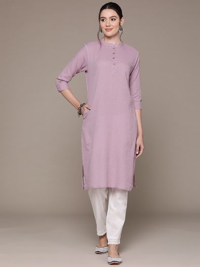 Bright Cotton Tops For Women Kurti Kurta Off Cotton Long