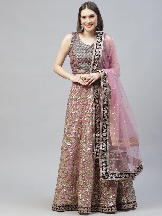 Bridal Wear Lehenga Choli With Dupatta Having EMbroidery & Stone Work –  Cygnus Fashion