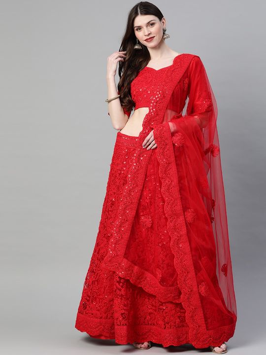 Plain And Work Lehenga Choli at Rs.1800/Piece in surat offer by Daduvaani  Fashion