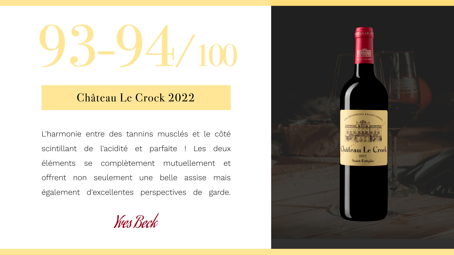 2022: an unparalleled vintage - Chateau Le Crock