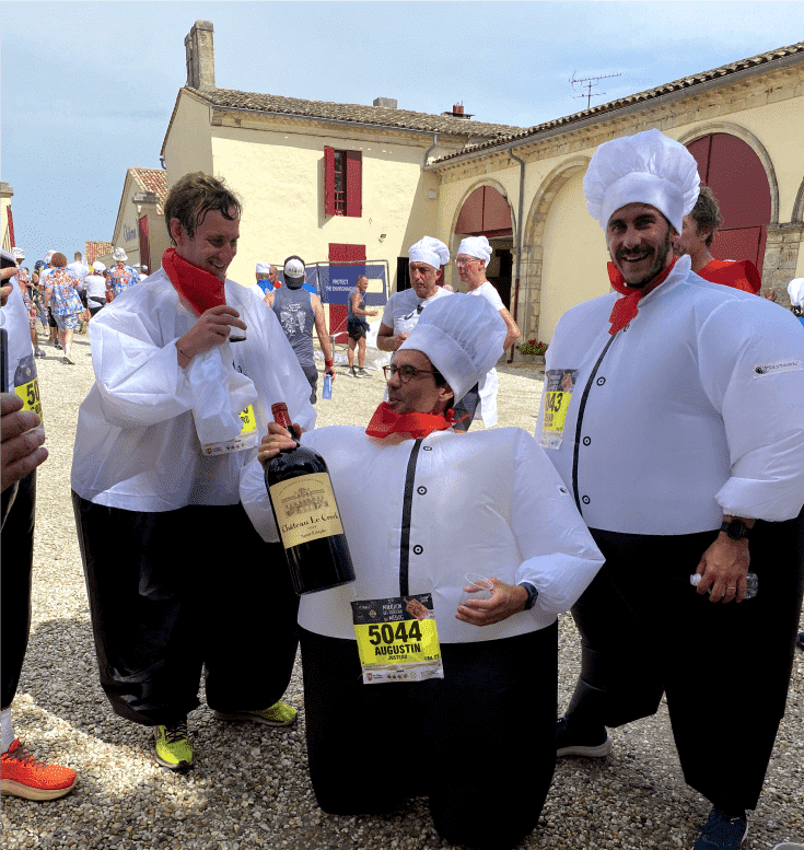 Le marathon du Médoc : l’effervescence au Crock ! - Chateau Le Crock