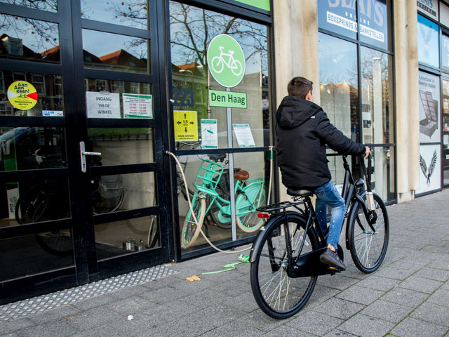 Fietsen naar huis