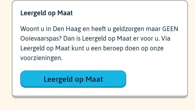 Leergeld op maat 3