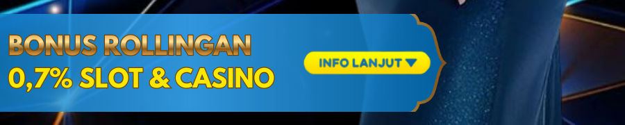 Rollingan 0.7% Slot & Live Casino