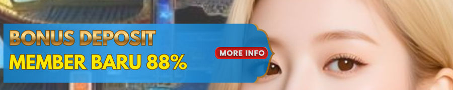 Bonus Deposit Member Baru 88%