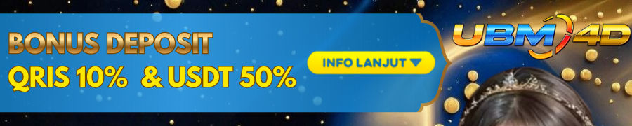 Bonus Deposit Qris 10% & Usdt 50%