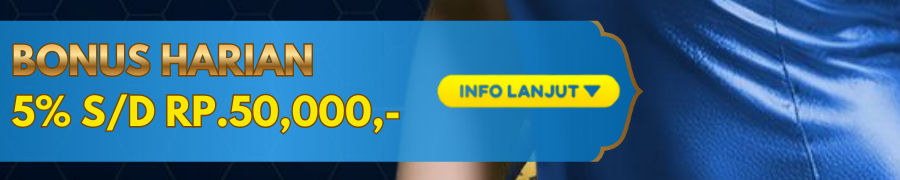 5% Bonus Deposit Harian