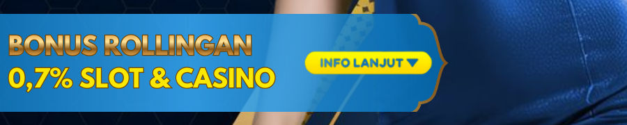 Rollingan 0.7% Slot & Live Casino