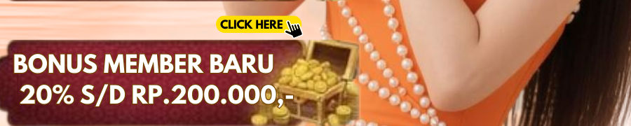 Bonus Member Baru 20%