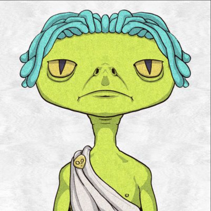 squidgreen (squidgreen.lens) Lens social identity (.lens handle) PFP