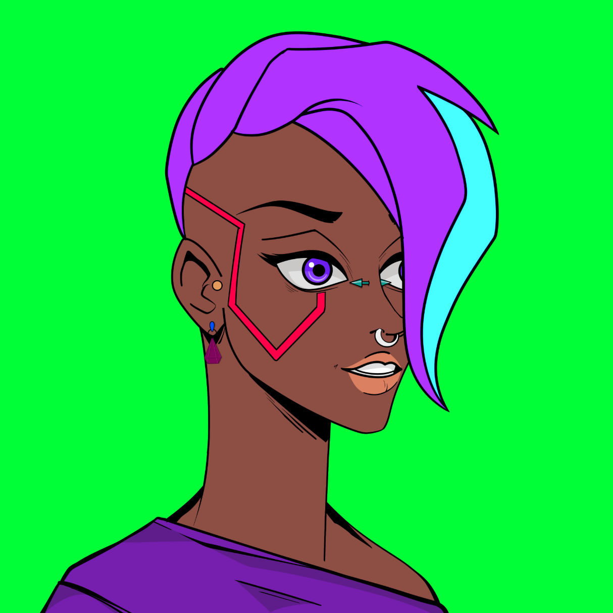 purple (purple_frens.lens) Lens social identity (.lens handle) PFP