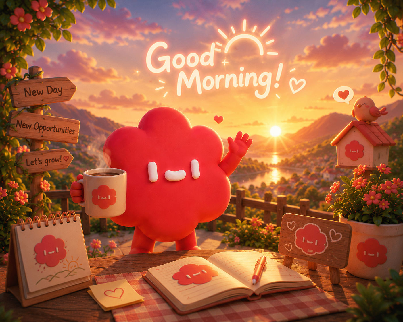 Post image: ☀️ GM, Hey

A new day means a new chance to share your ideas, connect with your 