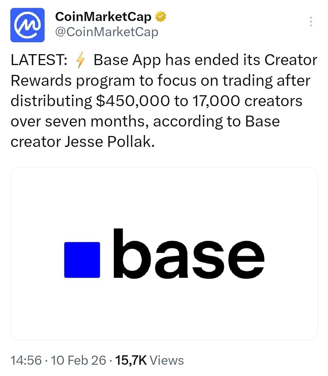 Post image: Farcaster is over.
Base app is over.
It's time for Lens to show up, or we're goi