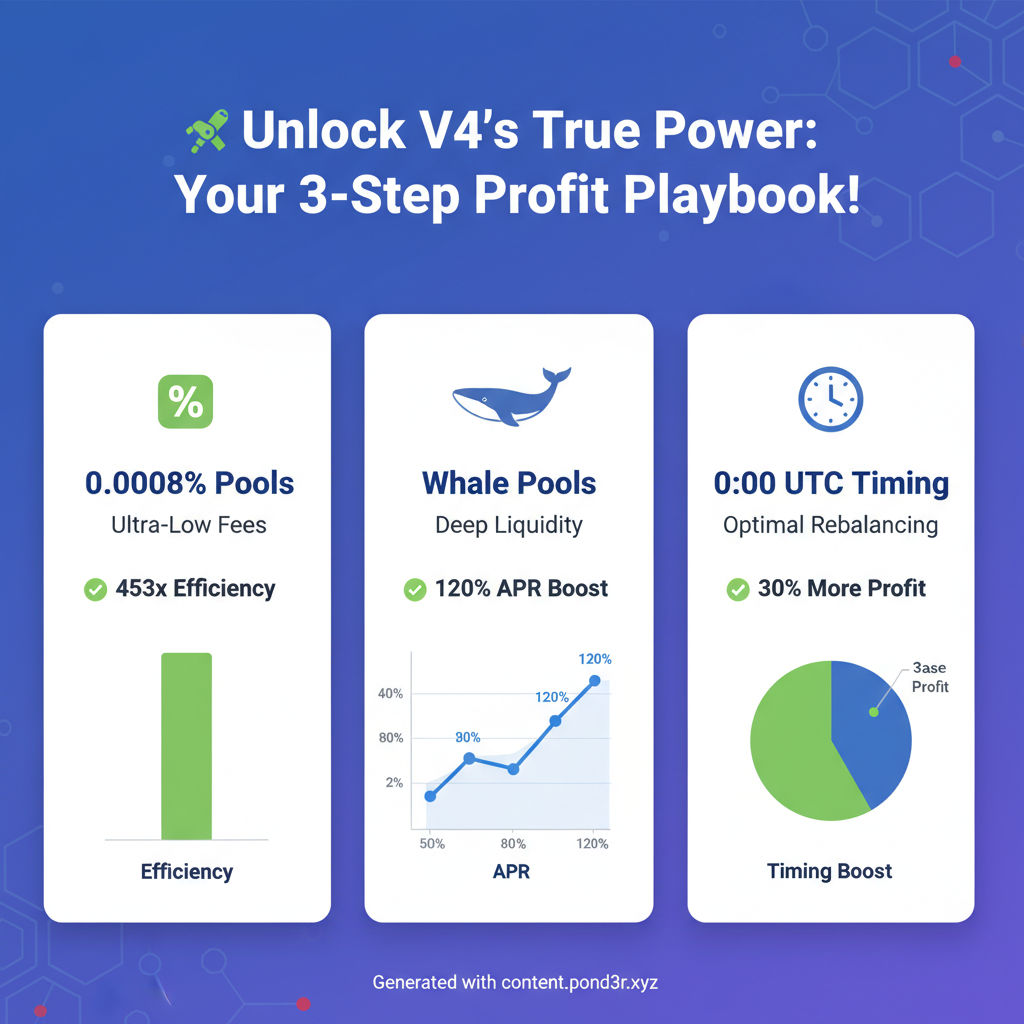 Post image: 📊 Uniswap V4: Fee Tier Performance Report

Check out this carousel from my repo