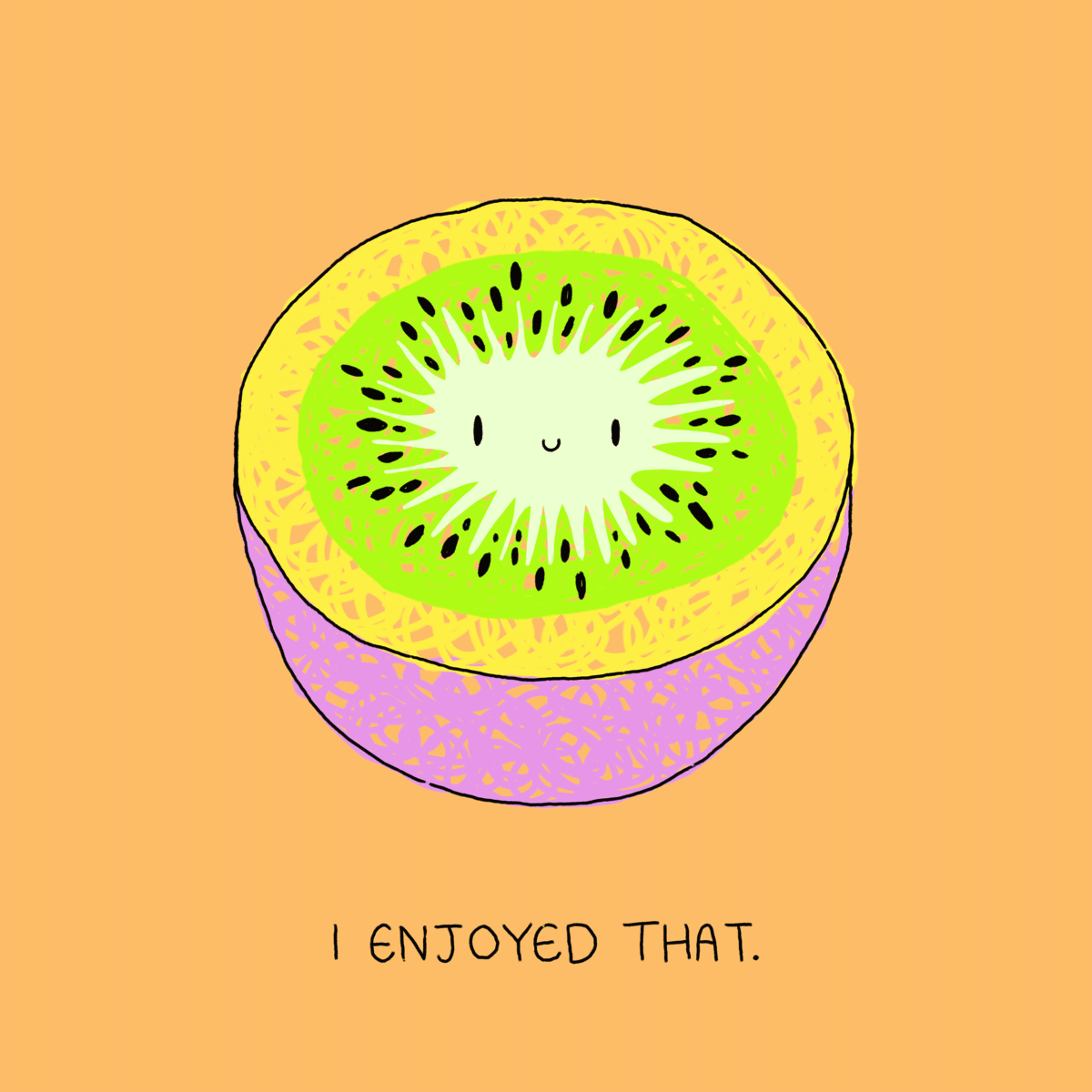 Post image: i enjoyed that.

Day 129 of ‘The Unbearable Follies of Feeling’ 🥝

https://mani