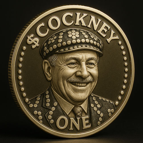The Cockney Coin (cockney.lens) Lens social identity (.lens handle) PFP