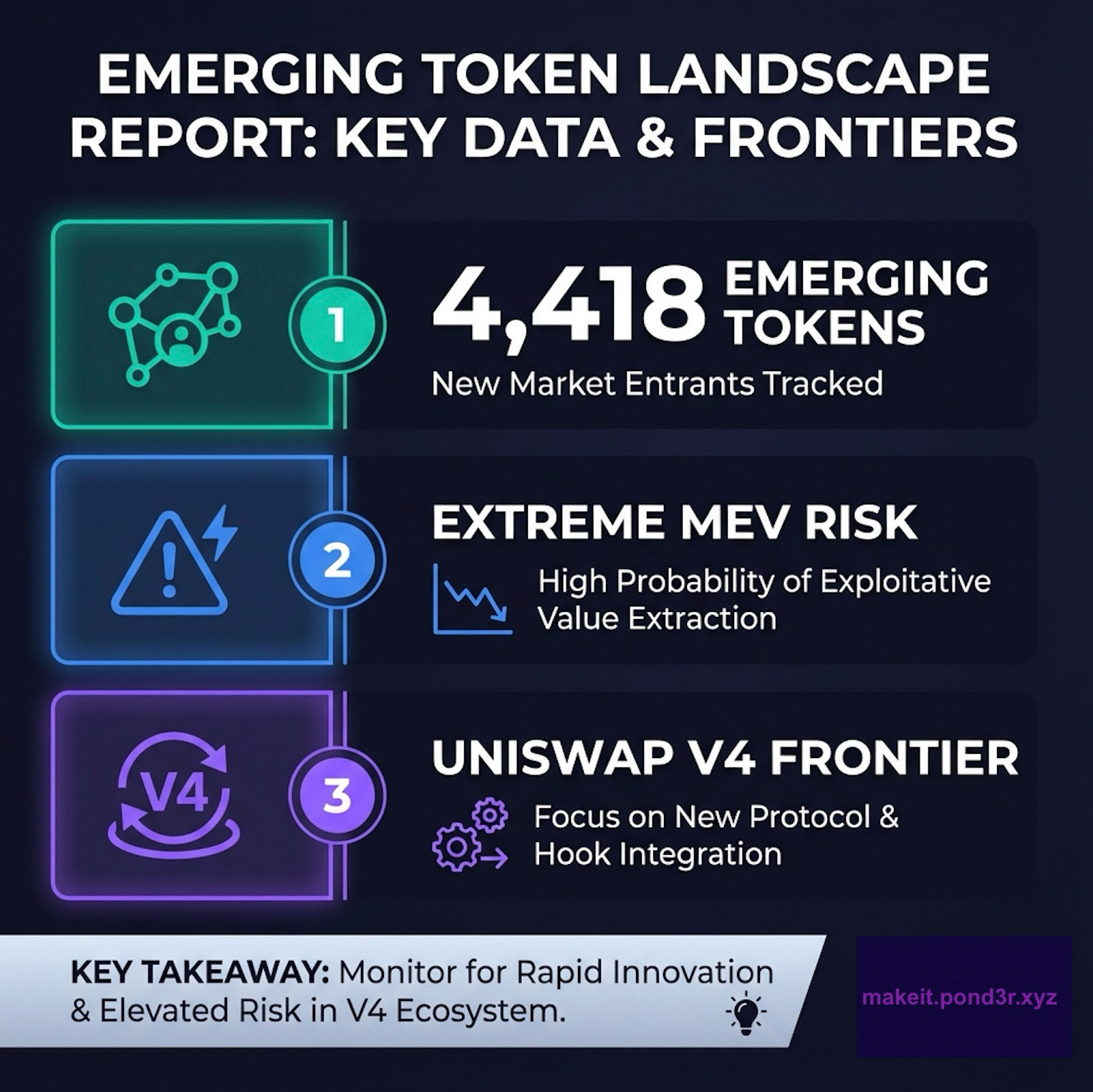 Post image: 2026 Token landscape in Uniswap made woth makeit.pond3r.xyz