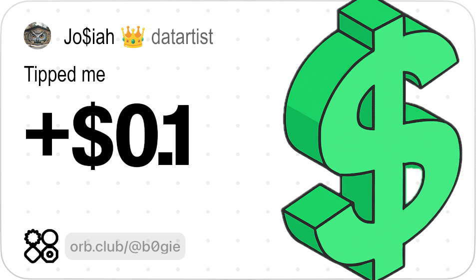 Post image: thank you @lens/datartist