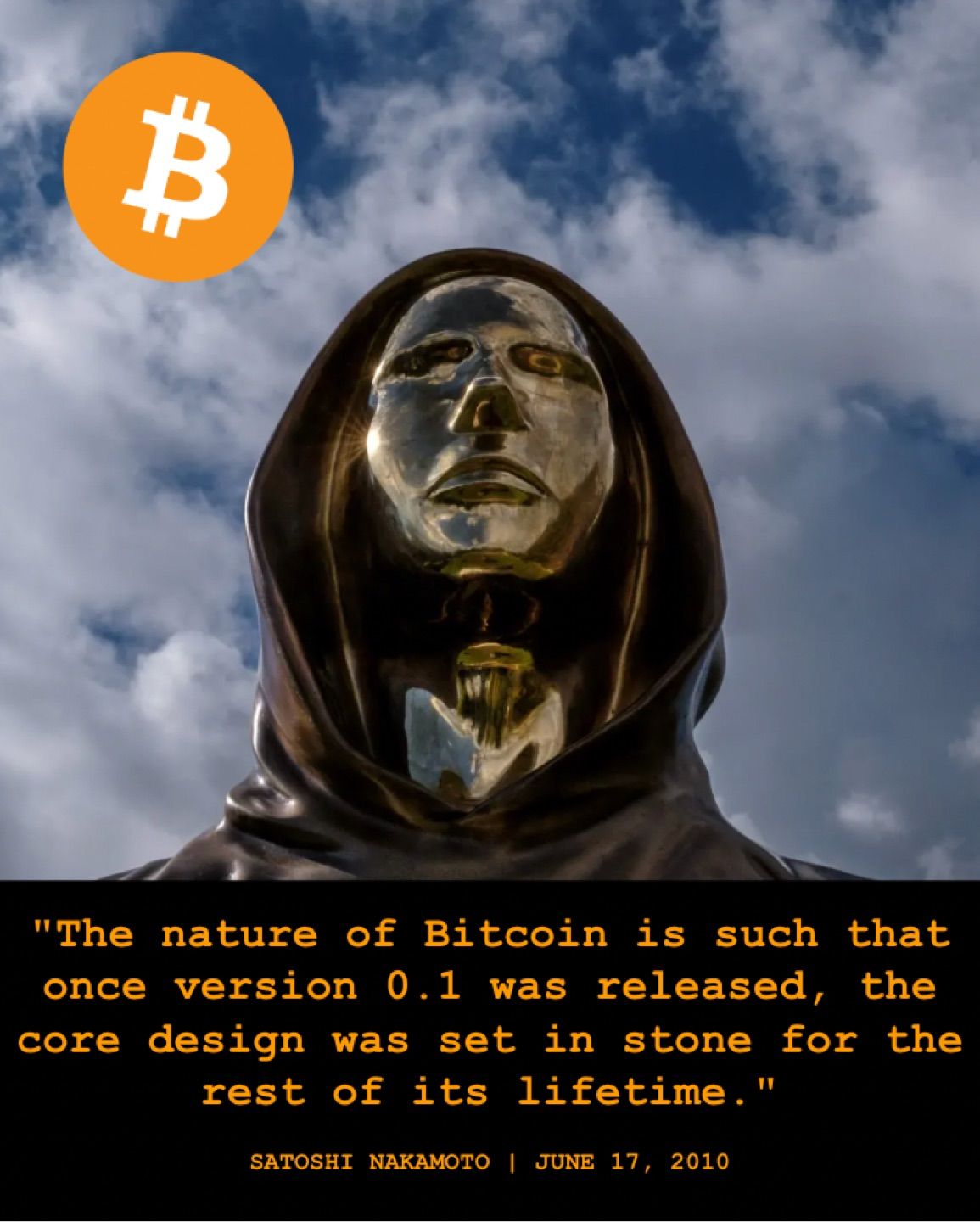 ✨ Satoshi Nakamoto on the power of #Bitcoin  at less than $0.01, exactly 13 years ago