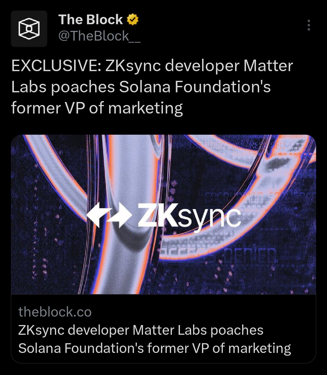 Solana CMO goes to @lens/zksync