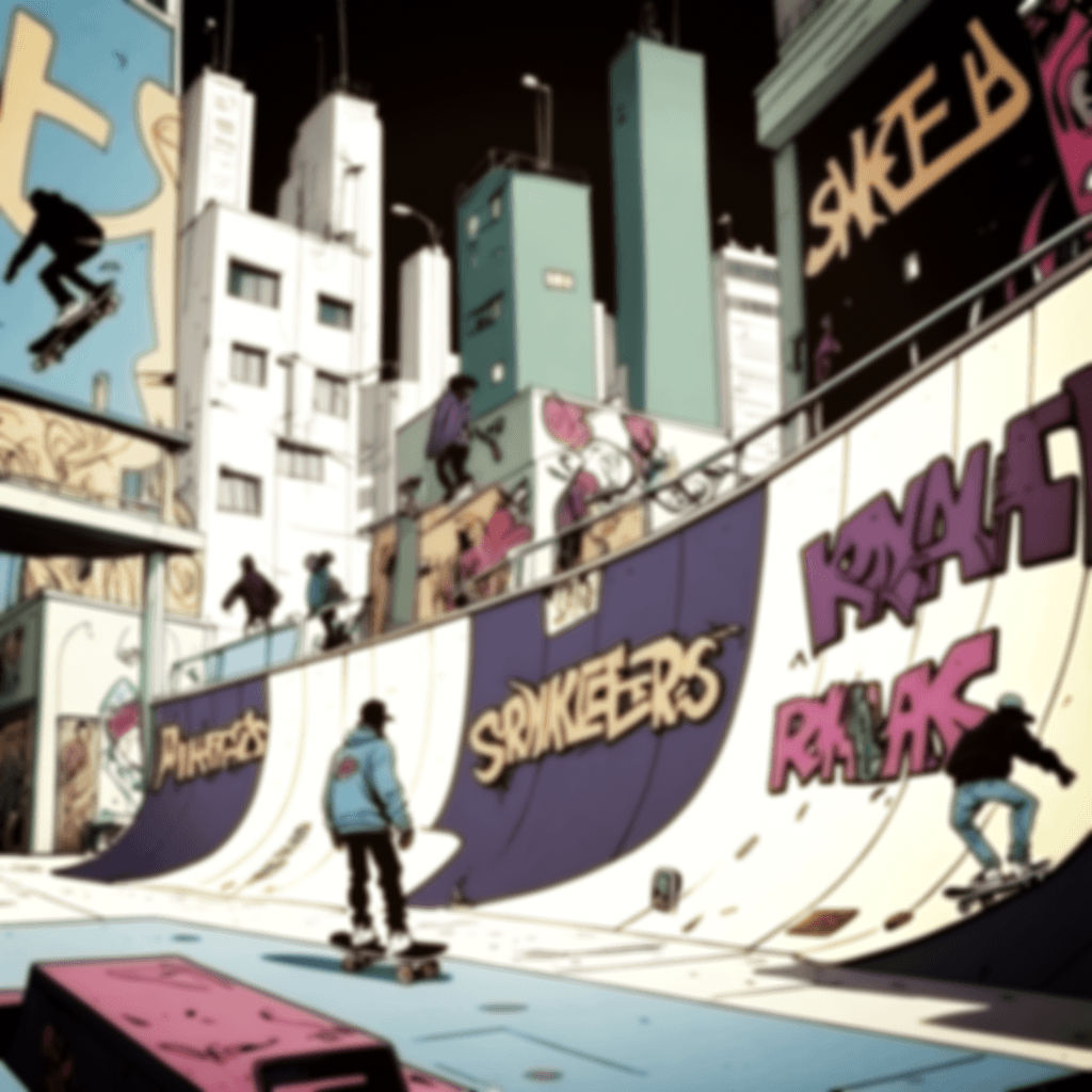 Ramp Shadows: The LES Skater's Odyssey