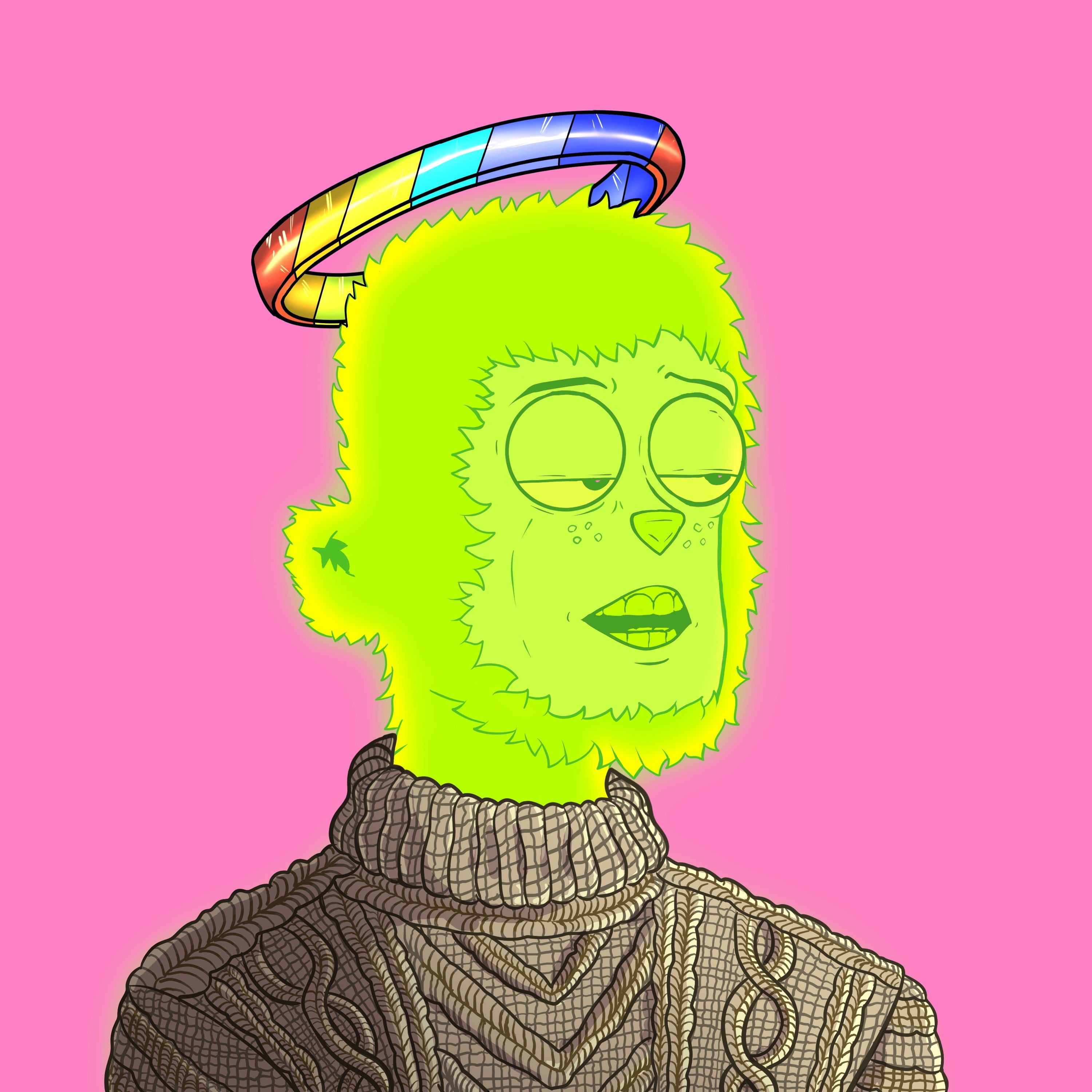 FatDegen (fatdegen.lens) Lens social identity (.lens handle) PFP