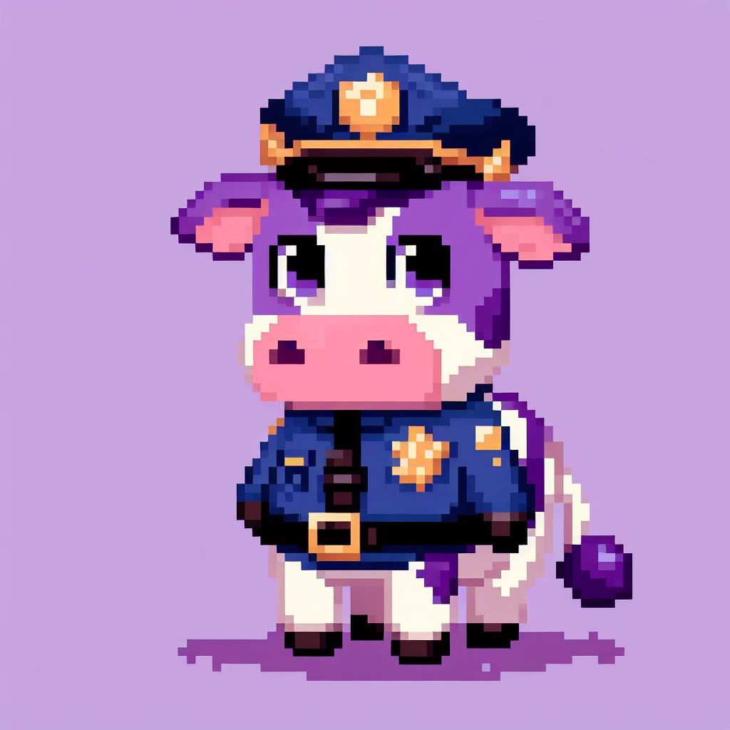 Policecow (policecow.lens) Lens social identity (.lens handle) PFP