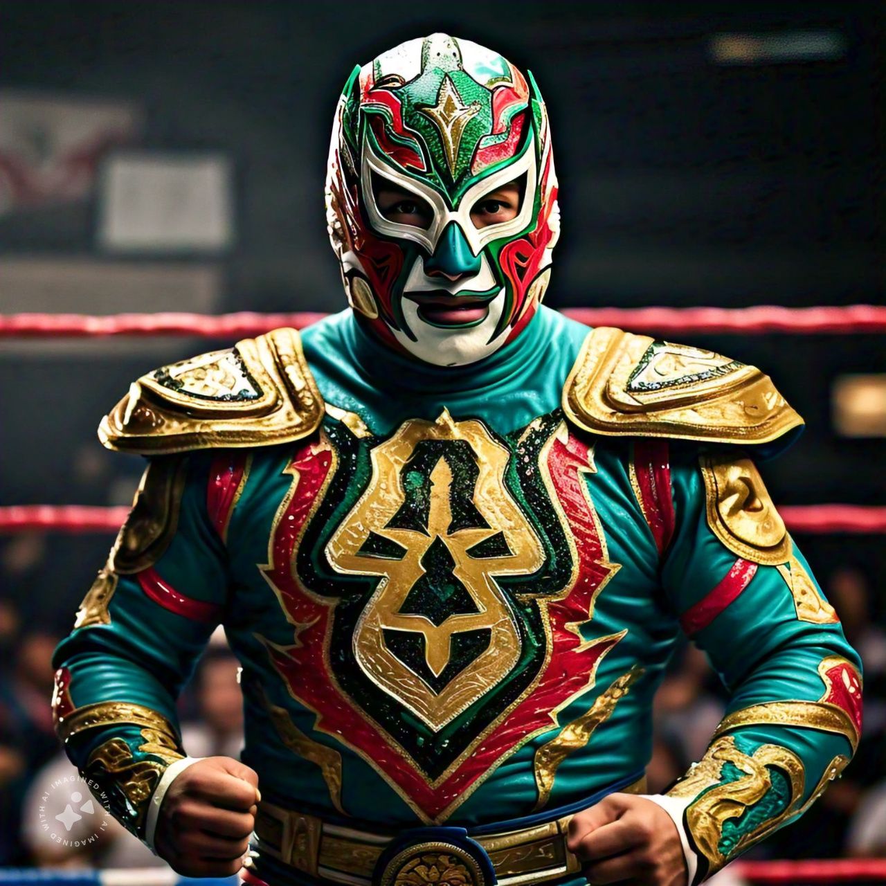 A very Mexican wrestling fighter 😁