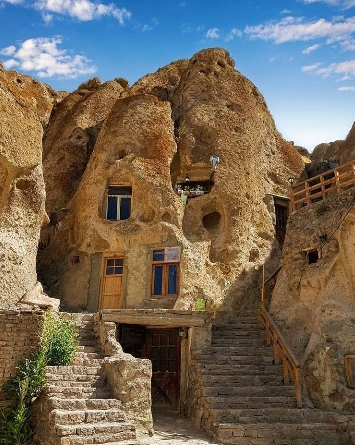 The rocky village of Kandavan, Tabriz, Iran