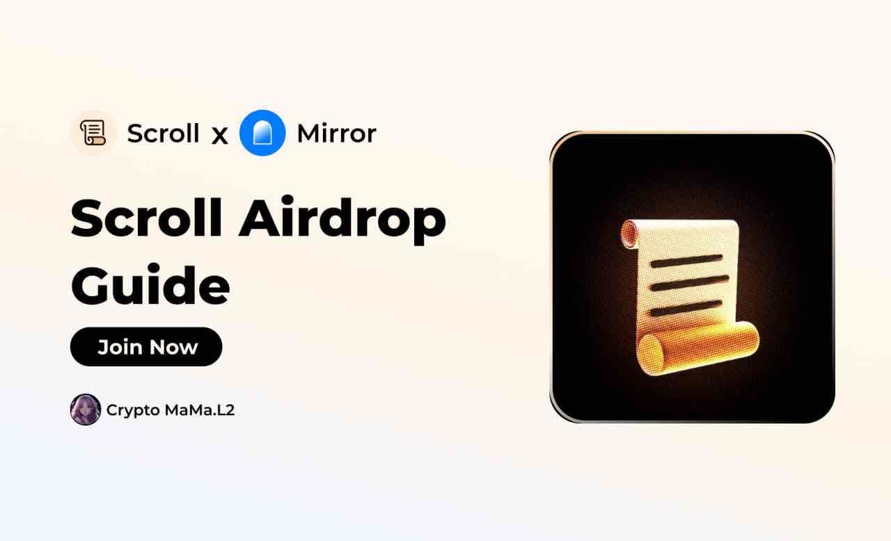 ‪🚀Introducing the Scroll Airdrop Guideline on Mirror ‬

‪📜 Do you still have time left? Let's do S…