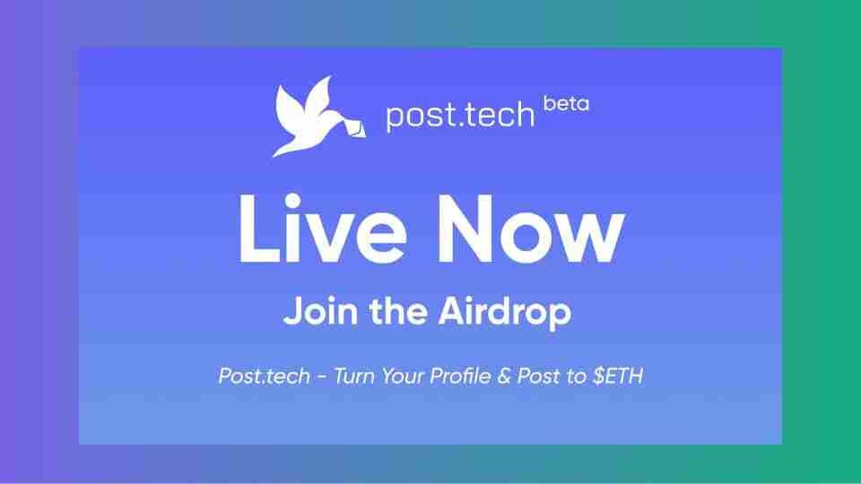 I just joined @PostTechSoFi to trade profiles & posts and earn $ETH! 🚀

My codes:

1️⃣ pt-fsszvxiy8…