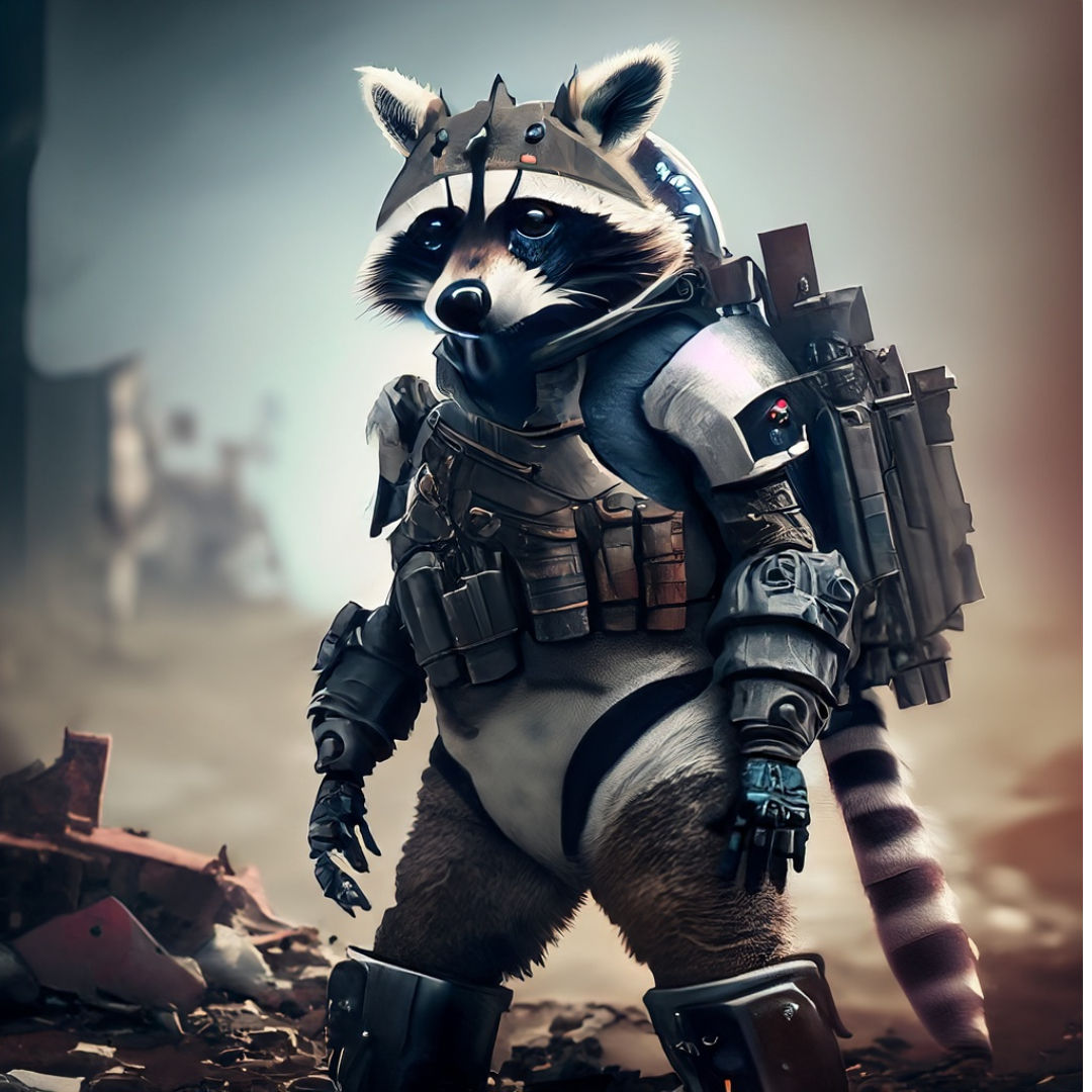 RaccoonTrooper (raccoontrooper.lens) Lens social identity (.lens handle) PFP