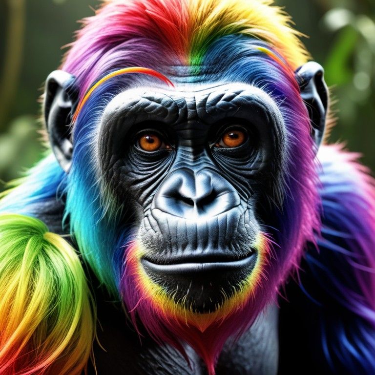 TheRainbowApe (therainbowape.lens) Lens social identity (.lens handle) PFP