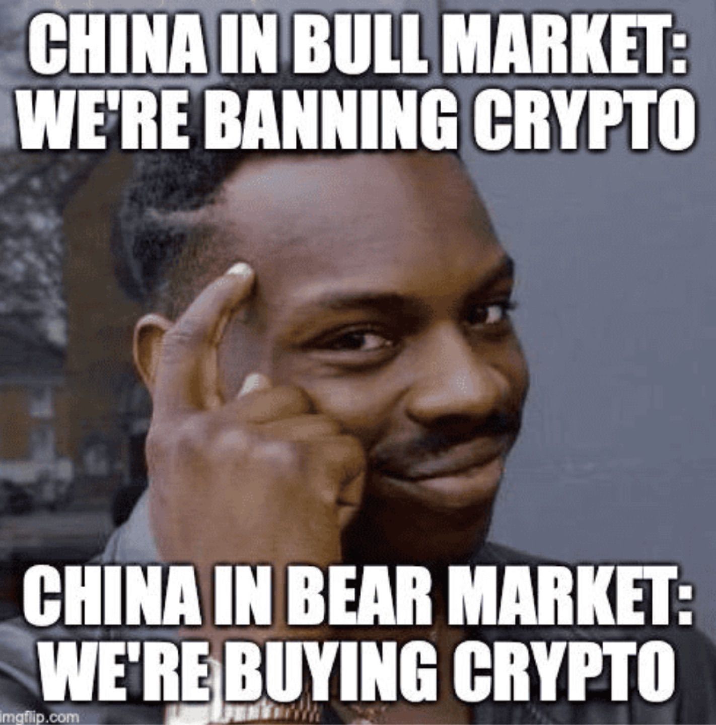 Sneaky, sneaky.... China coming for your coin!