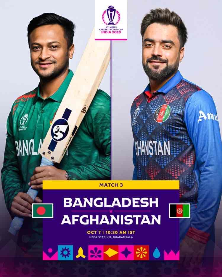 This blockbuster Saturday brings you the first double-header of #CWC23 👊

#BANvAFG | #SAvSL