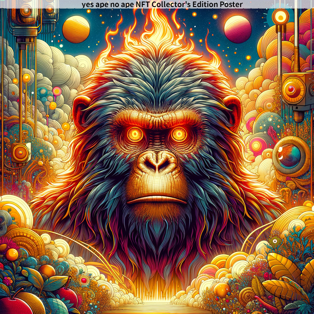 yes ape no ape poster #1682