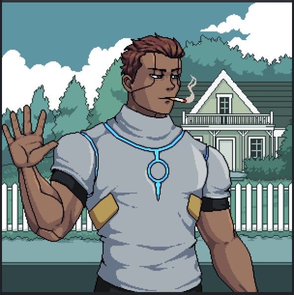 BrokenSaint (brokensaint.lens) Lens social identity (.lens handle) PFP