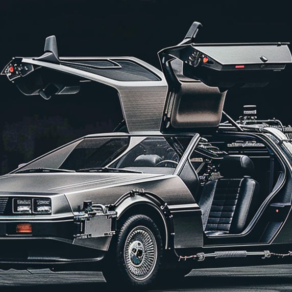 delorean (delorean.lens) Lens social identity (.lens handle) PFP