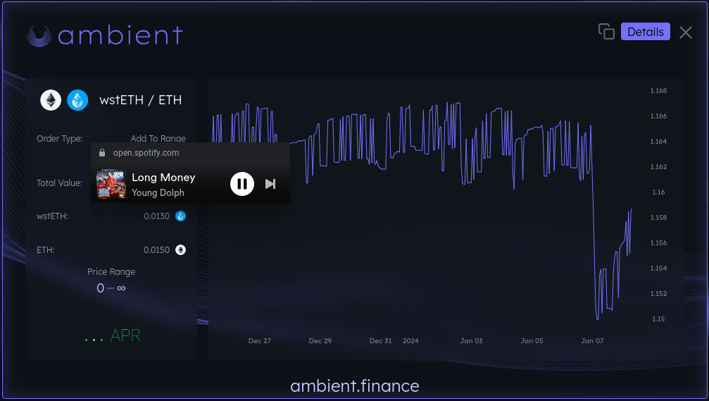 If you're using #Scroll, don't say I didn't tell you about #AmbientFinance