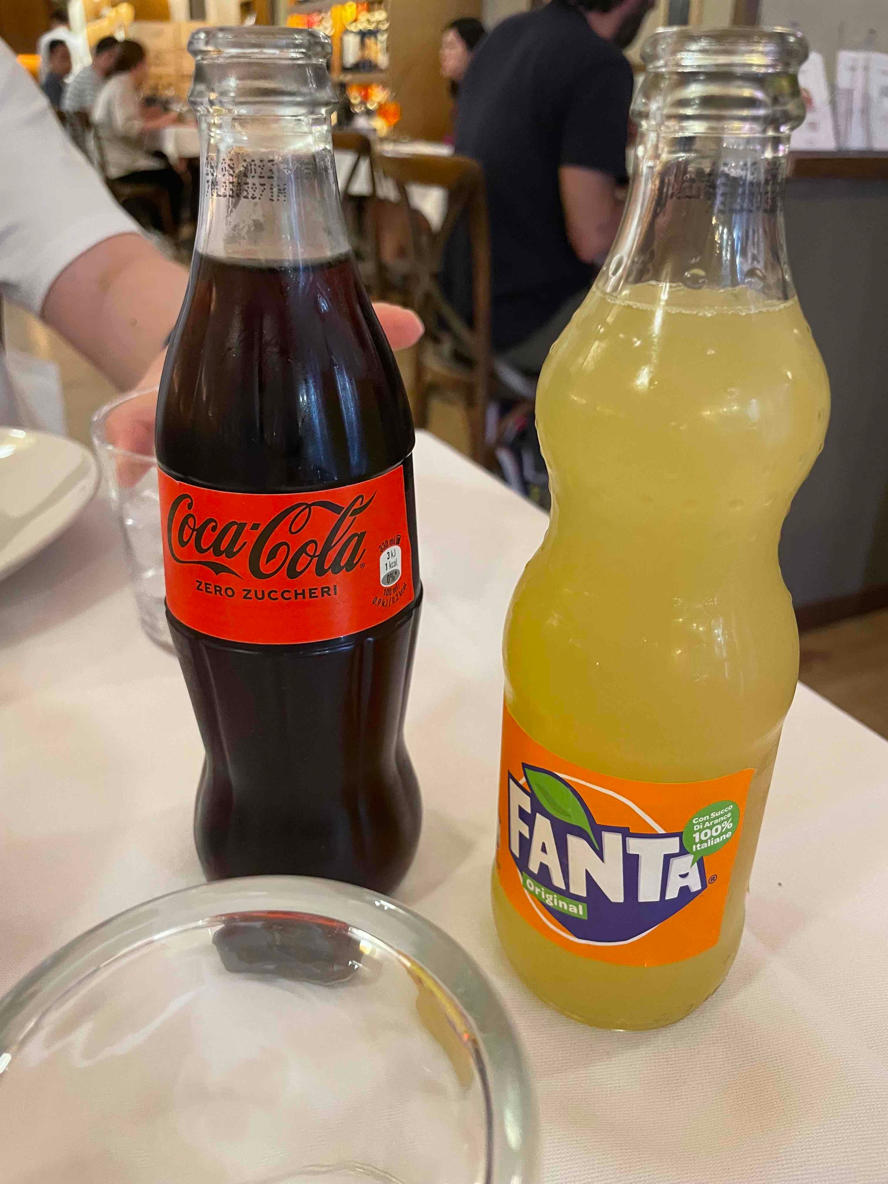 Fanta I drank every day in Italy. It's so delicious :)